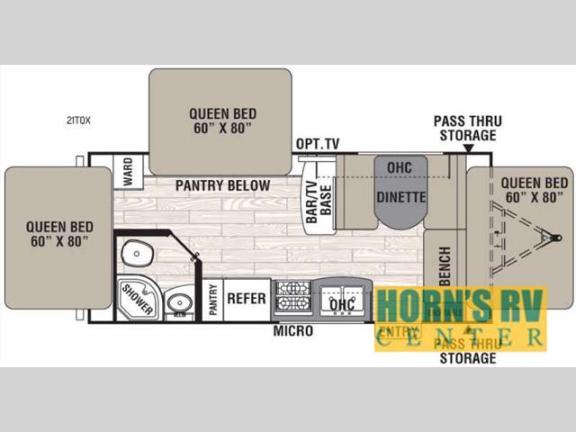 2017 Coachmen Rv Freedom Express 21TQX