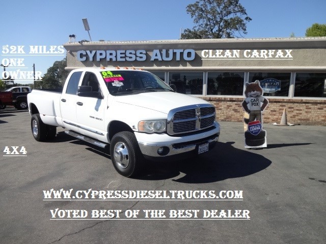 2004 Dodge Ram 3500 Laramie Quad Cab LWB 4WD DRW