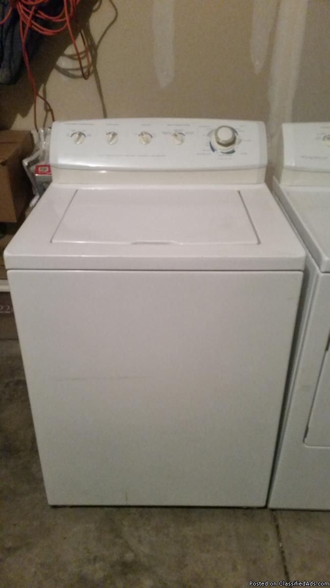 Frigidaire Washer & Dryer Set, 1
