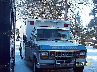 1985 Ford E-Series Van Ambulance Cut Out Van EBAY Motors 1985 E-350 Cut Out Ambulance Runs Great!