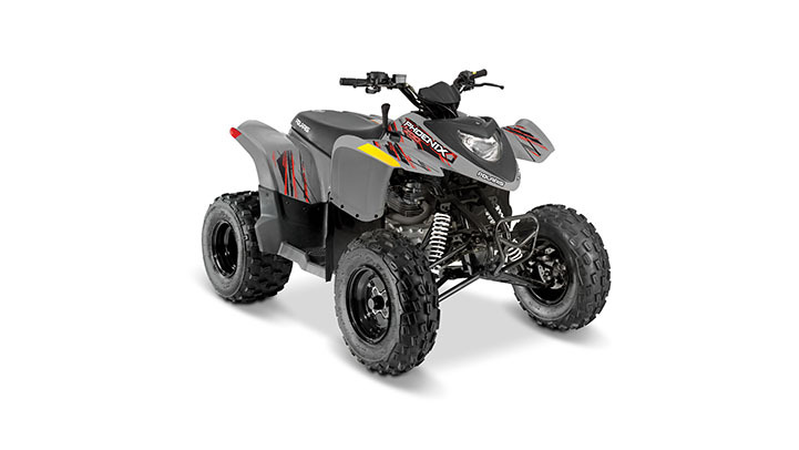 2017 Polaris Phoenix 200 Avalanche Gray