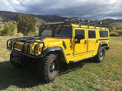 1999 Hummer H1 4-Door Wagon all options 1999 hummer h 1 wagon custom fully loaded immaculate condition