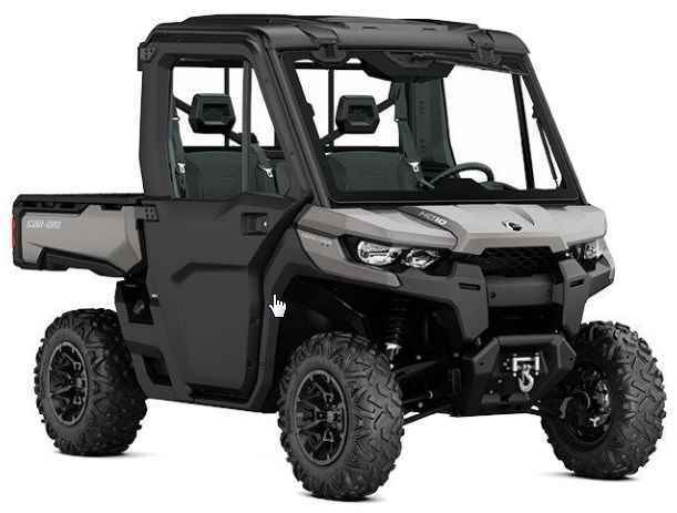 2017 Can-Am 2017 CAN-AM DEFENDER XT CAB HD10 PURE MA