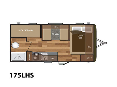 2017 Keystone Rv Hideout 175LHS