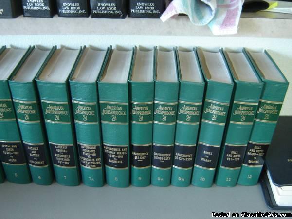 AMERICAN JURISPRUDENCE 2D State and Federal ~ 85 Volume Set ~ ONLY $500., 1