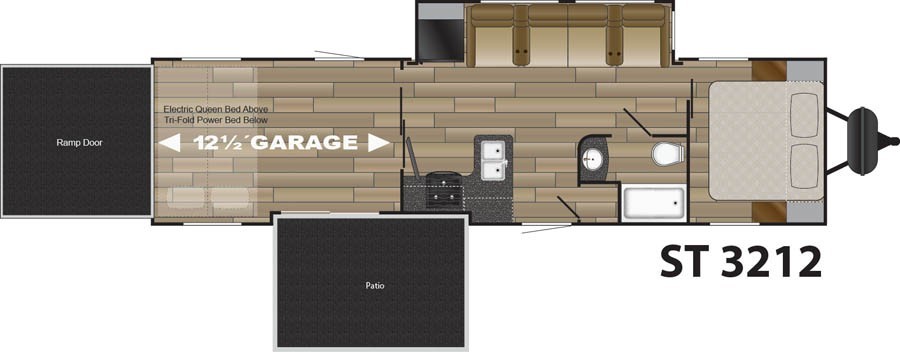 2017 Cruiser Rv Stryker STG 3212