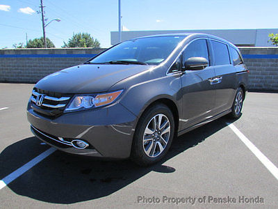 2017 Honda Odyssey Touring Automatic Touring Automatic 4 dr Van Automatic Gasoline 3.5L V6 Cyl Smoky Topaz Metallic