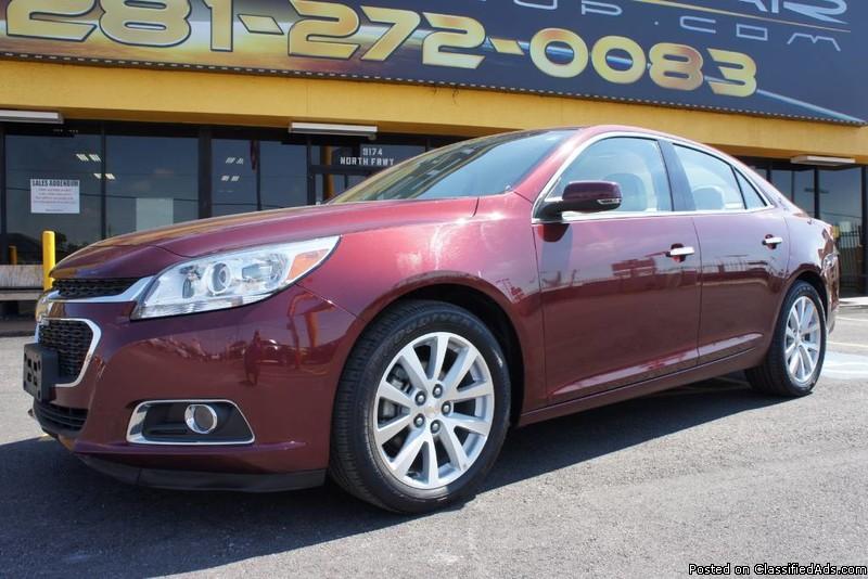 2015 Chevrolet Malibu LTZ EASY QUICK FINANCING CALL RACHEL#281-272-0083 HABLO...