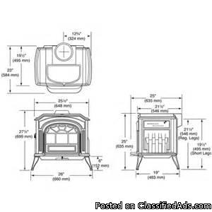wood stove Vermont Castings Resolute Acclaim, 2