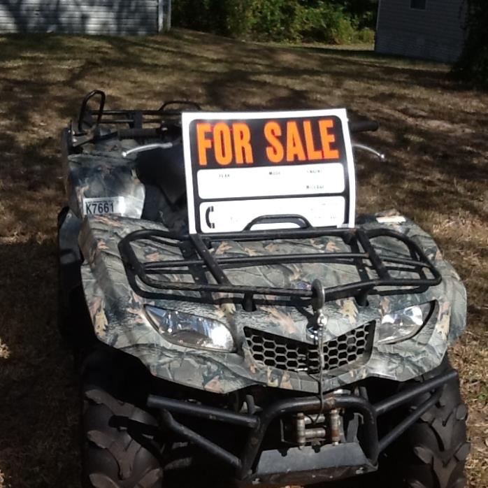 2011 Suzuki KINGQUAD 400FSI CAMO