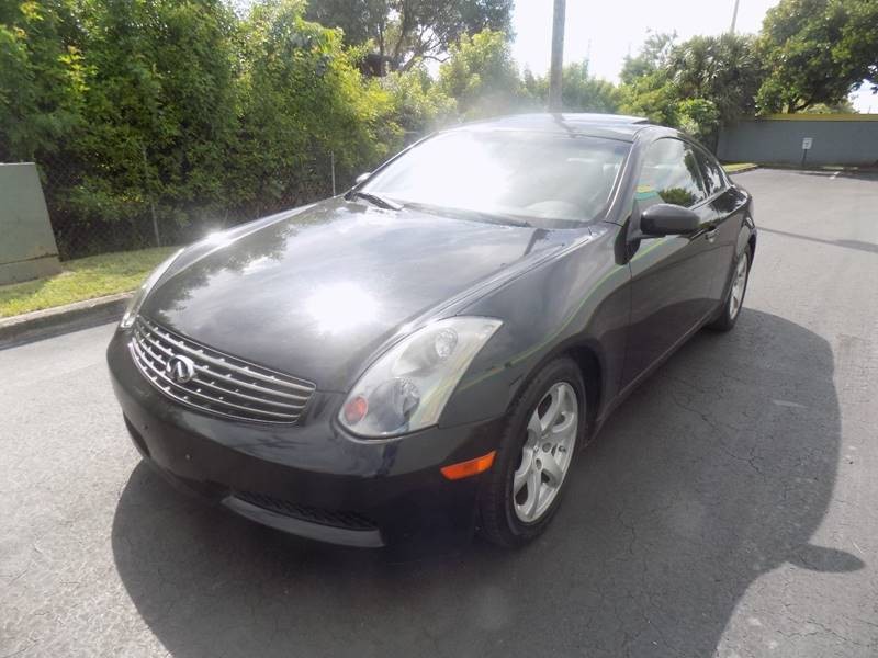2004 Infiniti G35 Base Rwd 2dr Coupe w/Leather