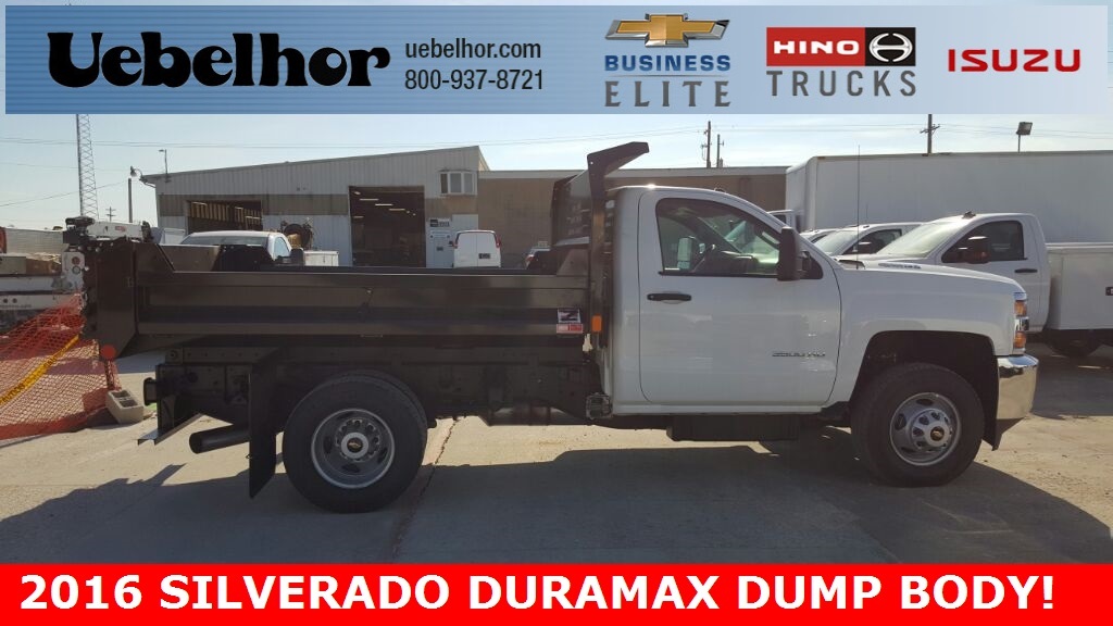 2016 Chevrolet Silverado 3500hd Dump Body  Pickup Truck
