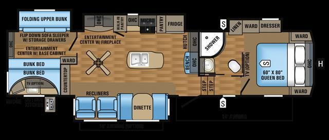 Jayco Eagle Fifth Wheel 325BHQS