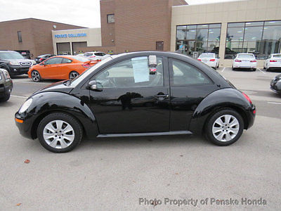 2009 Volkswagen Beetle-New 2dr Automatic S PZEV 2dr Automatic S PZEV Low Miles Coupe Automatic Gasoline 2.5L 5 Cyl BLACK