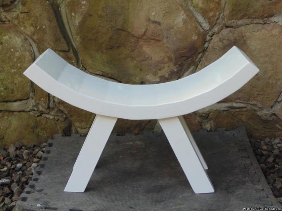 Curved Bench Photography Prop