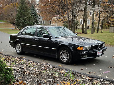 1999 BMW 7-Series standard BMW 740iL Sedan Black/Grey. Great Fixer! Needs Transmission