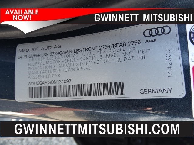 2013 Audi A6 3.0T Premium (Tiptronic)