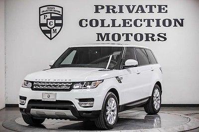2014 Land Rover Range Rover Sport HSE Sport Utility 4-Door 2014 land rover range rover sport hse 1 owner clean carfax low miles