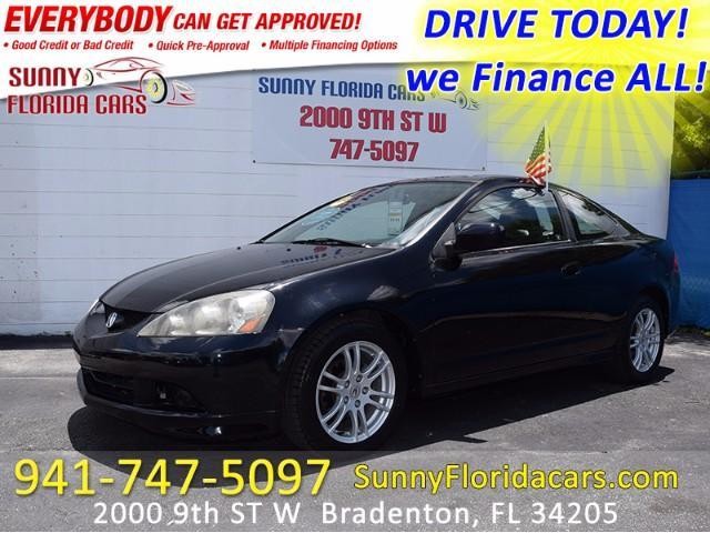 2006 Acura RSX Coupe with 5-speed AT