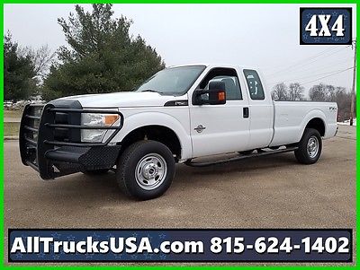 2012 Ford F-250 4X4 6.7L DIESEL LONG BED WHITE PICKUP TRUCK 172k 2012 FORD F250 4X4 6.7 DIESEL LONG BED WHITE PICKUP TRUCK 172k