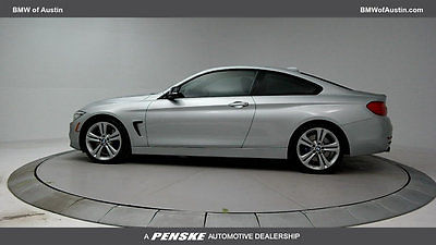 2014 BMW 4-Series 435i 435i 4 Series Low Miles 2 dr Coupe Gasoline 3.0L STRAIGHT 6 Cyl Glacier Silver M