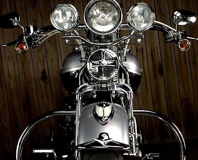 2003 Harley-Davidson Softail  100th Anniversary FLSTS Heritage Springer Saddlebags Backrest Beachbar Fishtails