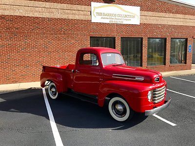 1948 Ford Other Pickups -- 1948 Ford F-1  Red Truck 8 Manual