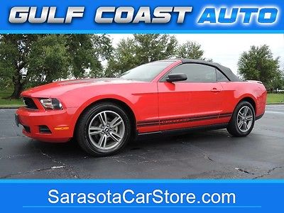 2010 Ford Mustang V6 Convertible! FL CAR! LEATHER! CARFAX! CLEAN! LO 2010 Ford Mustang V6 Convertible! FL CAR! LEATHER! CARFAX! CLEAN! LO 59943 Miles
