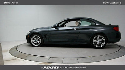 2017 BMW 4-Series 430i 430i 4 Series New 2 dr Convertible Automatic Gasoline 2.0L 4 Cyl Mineral Gray Me