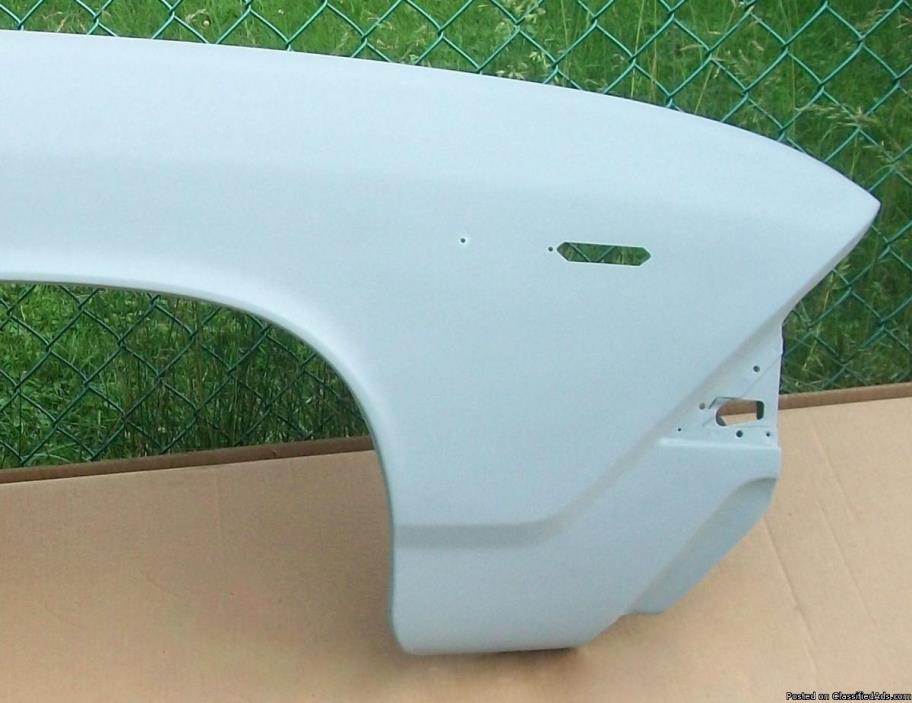 1969 Chevelle SS / El Camino Front Right Hand Fender, Solid GENUINE GM, 2