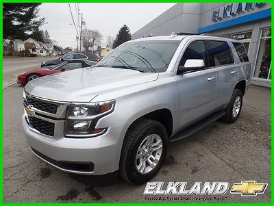 2017 Chevrolet Tahoe NEW Tahoe 4x4 8 Passenger Remote Start Bluetooth NEW Tahoe 4x4 $528 a mon Lease 3rd Row Seat Remote Start Rear Camera not 2016