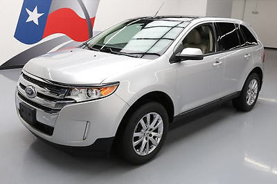 2012 Ford Edge SEL Sport Utility 4-Door 2012 FORD EDGE SEL LEATHER PANO ROOF NAV REAR CAM 60K #A41402 Texas Direct Auto
