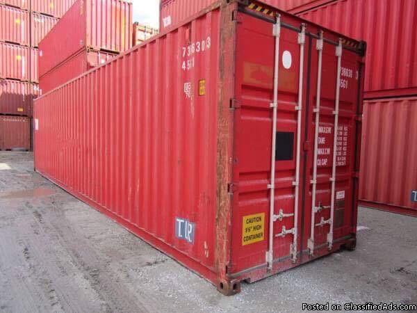 40'hc and 20' containers for sale!