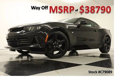 2017 Chevrolet Camaro MSRP$38790 2LT Sunroof GPS 20 Black Rims Coupe New Heated Cooled Leather Seats Navigation Bluetooth 15 16 2016 17 Auto V6