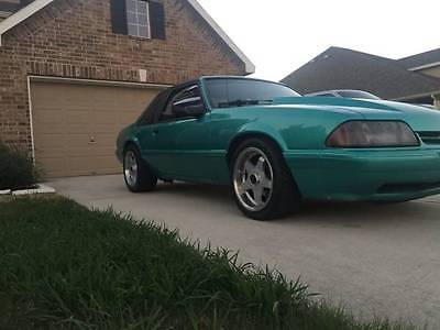 1993 Ford Mustang LX 1993 Ford Mustang  - Calypso Green Coupe