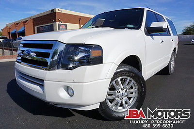 2012 Ford Expedition 12 Expedition Limited 4WD 4x4 SUV ONLY 50K MILES! 2012 white ford expedition limited 4 wd 4 x 4 like 08 2009 2010 2011 2013 2014 2015