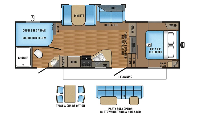 2017 Jayco Eagle HT 26.5BHS