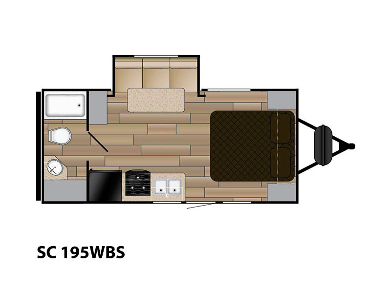 2016 Cruiser Rv Shadow Cruiser SC 195WBS