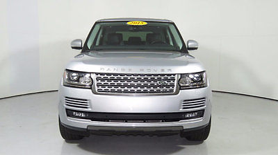 2015 Land Rover Range Rover 4WD 4dr Supercharged 2015 Range Rover V8 S/C, Silver/Black, Low Miles, 1 Owner, $107K MSRP when new!