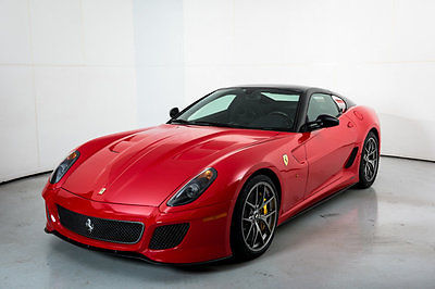 2011 Ferrari 599 2dr Coupe GTO 2011 Ferrari 599 GTO, Rosso Corsa/Nero Opaco with Matte Carbon, Gorgeous!!!