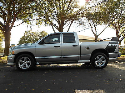 2005 Dodge Ram 1500 Quad Cab Daytona Edition 2005 Dodge Ram 1500 Quad Cab Daytona Hemi Only 97K Mi DVD Headers Sub Very Rare