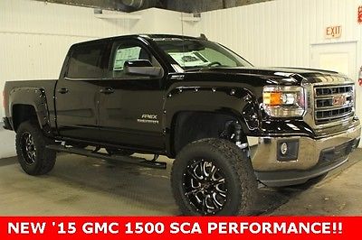 2015 GMC Sierra 1500 SLE New 15 GMC K1500 Crew Cab 4x4 SLE SCA Performance Apex Custom 6