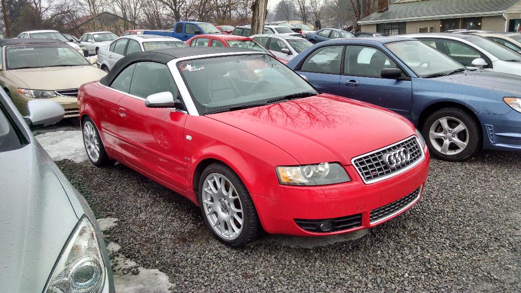 2004  Audi  S4 cabriolet convertible only 58k