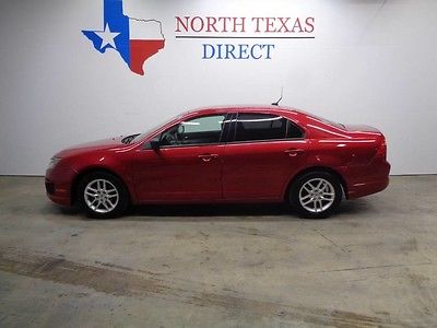 2010 Ford Fusion S Sedan 4-Door 10 Ford Fusion S Auto Texas Owner Carfax Certified Warranty We Finance