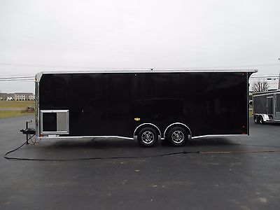 NEW 17 UNITED UNLIMITED 8.5' X 24' RACE CAR TRAILER SPREAD AXLE