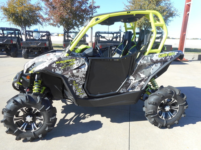 2015 Can-Am Maverick X mr DPS 1000R Digital Camo & M