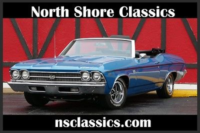 1969 Chevrolet Chevelle -NUMBERS MATCHING BIG BLOCK 396 W/ FACTORY 4SPEED! 1969 Chevrolet Chevelle -NUMBERS MATCHING BIG BLOCK 396 W/ FACTORY 4SPEED!68 70