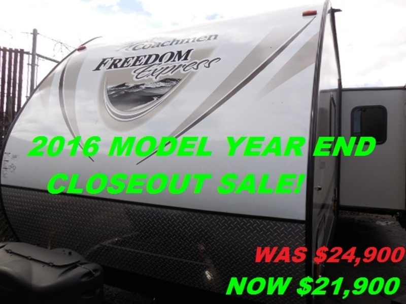 2016 Coachmen Freedom Express 28.1SE