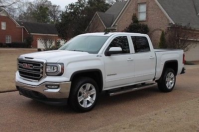 2016 GMC Sierra 1500 4WD Crew Cab One Owner Perfect Carfax Heated Leather Seats Navigation System MSRP New $52250