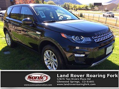 2016 Land Rover Discovery HSE 2016 Land Rover Discovery Sport HSE 2700 Miles Santorini Black Metallic Sport Ut